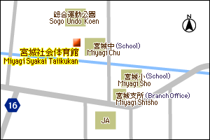 Maebashi Miyagi gymnasium